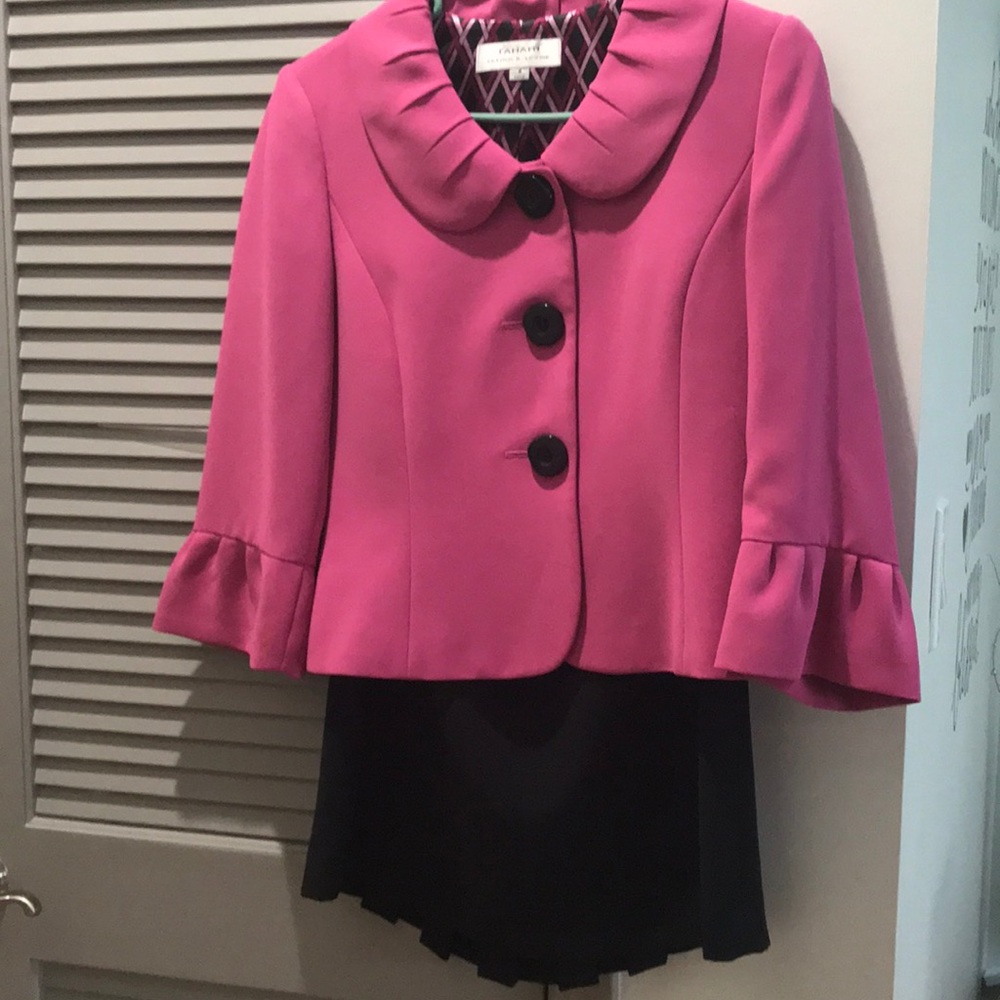 Two piece skirt and matching jacket